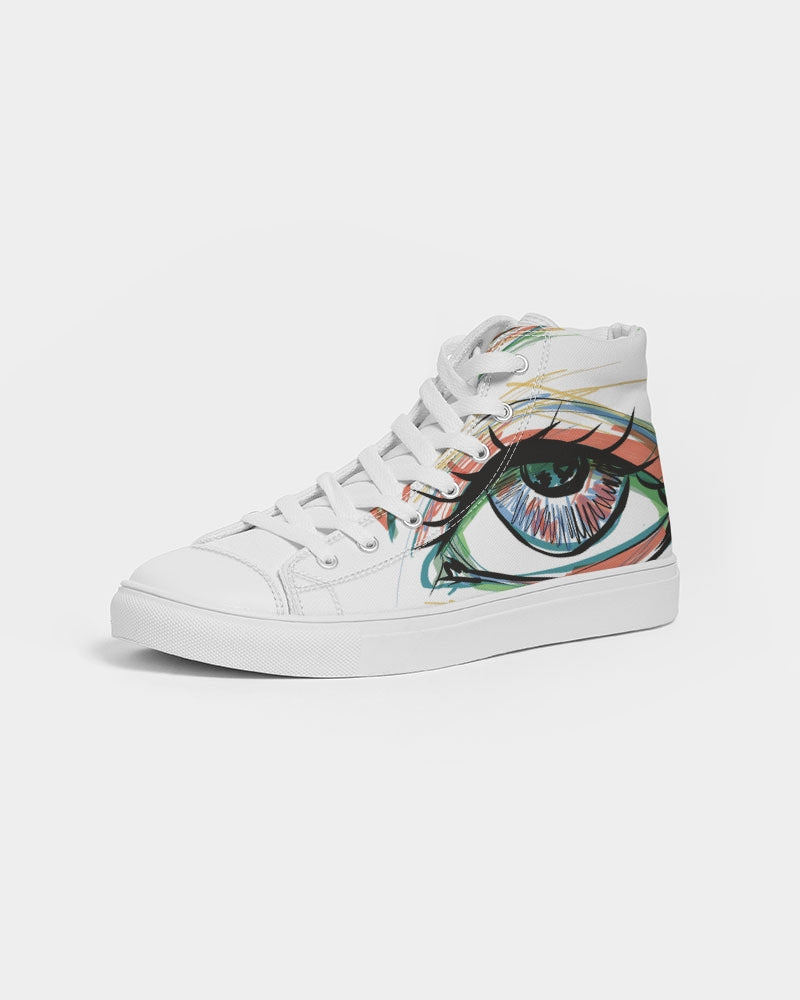 Deviant Genius© Women's Hightop Canvas Shoe