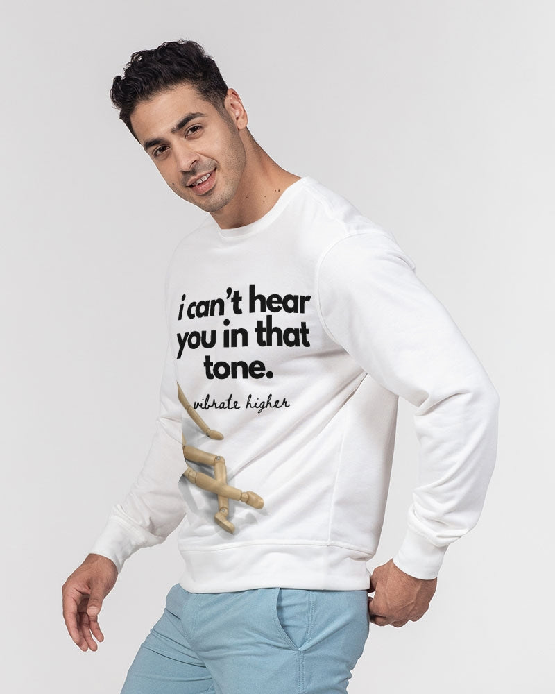 Frequencies Men's Classic French Terry Crewneck Pullover