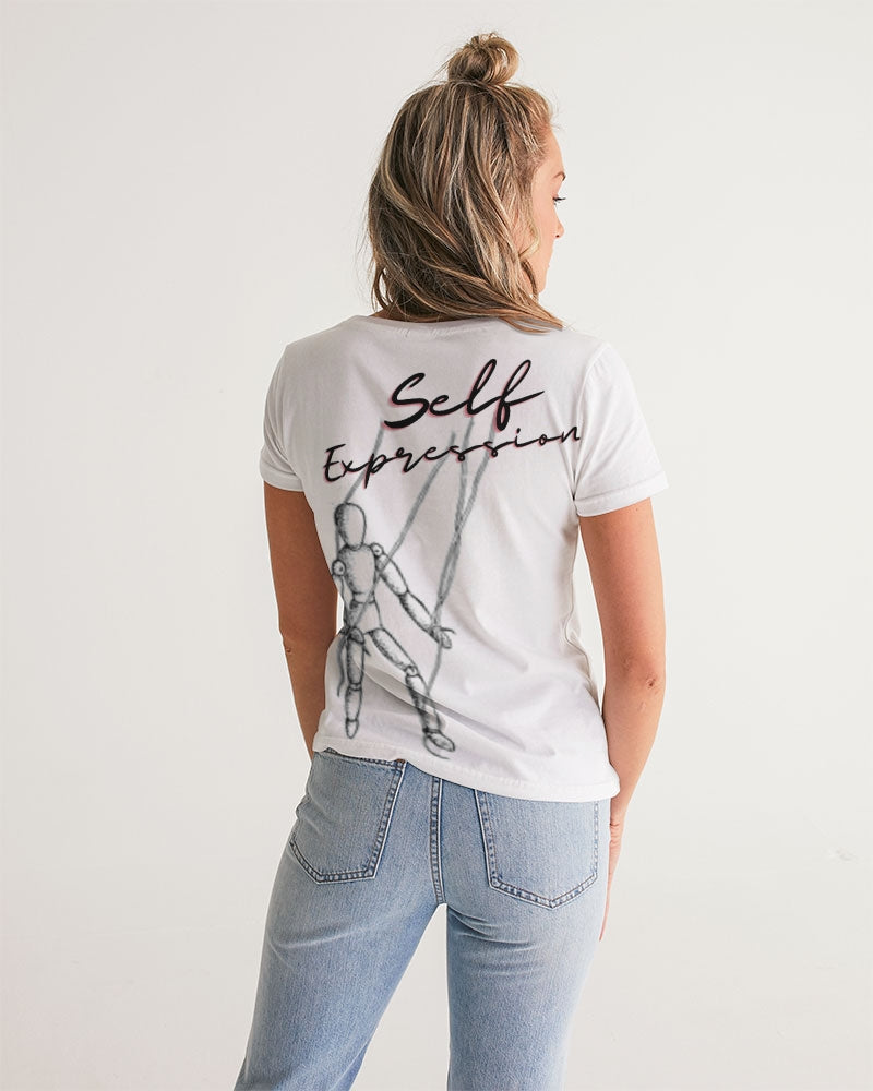 Self Expression Women's V-Neck Tee