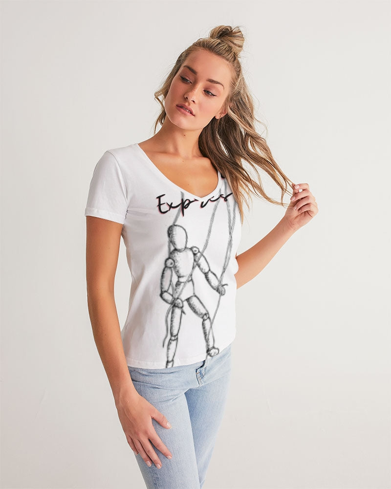 Self Expression Women's V-Neck Tee