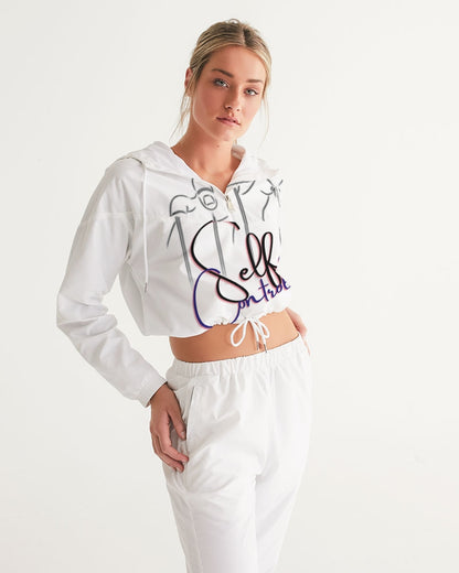 Handed to Me Women's Cropped Windbreaker