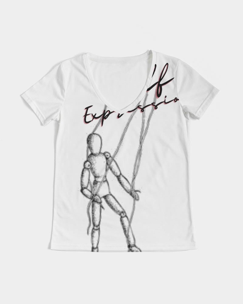 Self Expression Women's V-Neck Tee