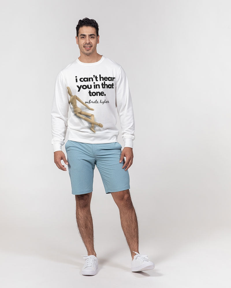 Frequencies Men's Classic French Terry Crewneck Pullover