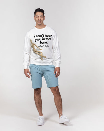 Frequencies Men's Classic French Terry Crewneck Pullover