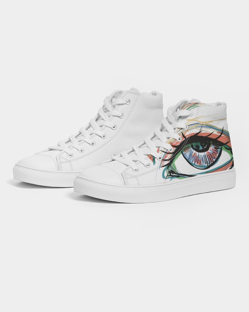 Deviant Genius© Women's Hightop Canvas Shoe