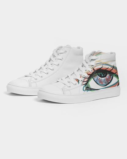 Deviant Genius© Women's Hightop Canvas Shoe