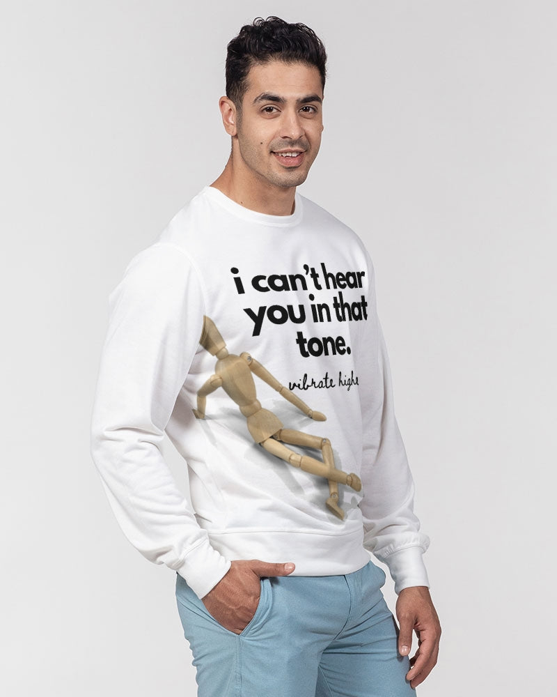 Frequencies Men's Classic French Terry Crewneck Pullover