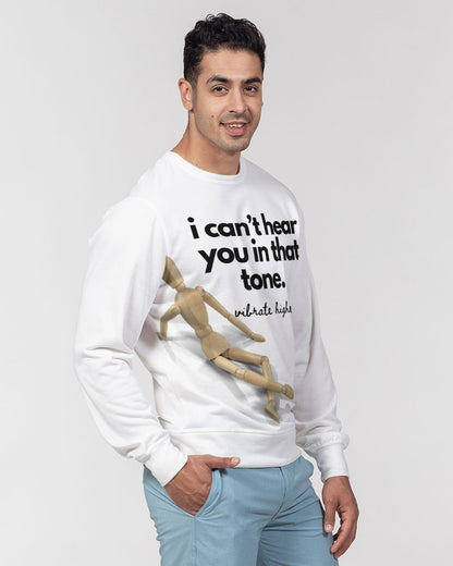 Frequencies Men's Classic French Terry Crewneck Pullover