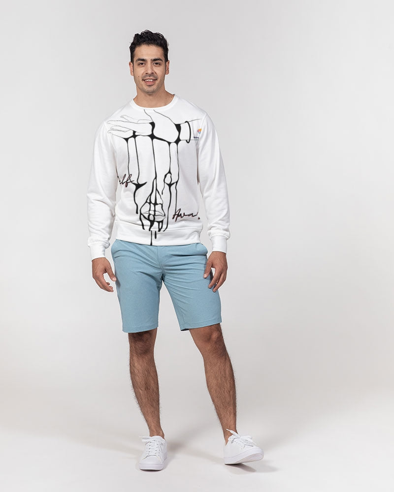 Selfies© Drip Classic French Terry Crewneck Pullover